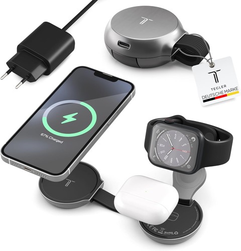 Tegler qi2 1 magsafe - tegler, 3-in-1