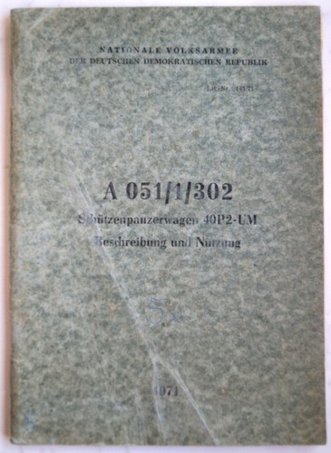 Ddr nva schützenpanzerwagen - nva,,