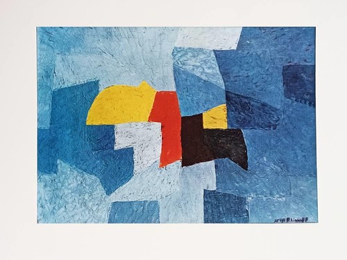 Composition abstraite 1956 - abstraite,, 1956"