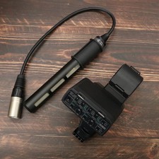 SONY XLR-K2M XLRK2M mit Mikrofon ECM-XM1 Adapter Kit [Top Mint] #6283