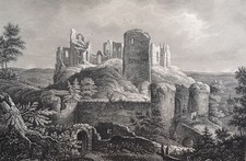 Stahlstich v. 1834. Burg