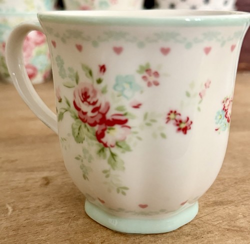 Greengate abelone white - greengate, mug
