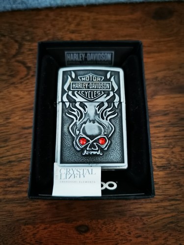 Zippo harley davidson flaming - zippo,