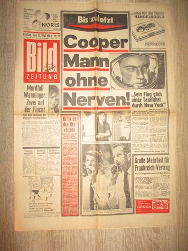 Bildzeitung seiten 5 - 6, 17.5.1963