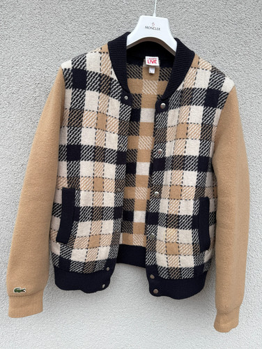 Lacoste live bomberjacke wolle - lacoste,