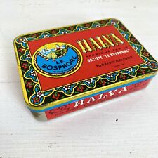Alte Blechdose Halva Le Bosphore Türkish Delight