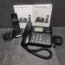 Doro Comfort 4005 Telefon Combo Set | Schwarz 