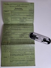 Piaggio Zip 1 SSL 25 Betriebsergebnis, Papiere,  Typenschild ABE