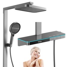 LED Duschset Duscharmatur