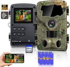 5K Wildkamera WLAN, 64MP Full