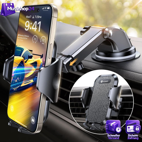 Handyhalterung auto 360 - auto, 360°