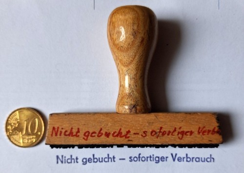 Alter ddr stempel - (s83),