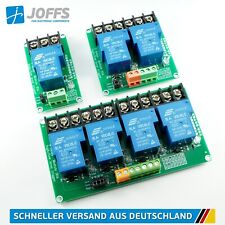 1/2/4-Kanal 30A Relais Modul 5V/12V/24V FR4 PCB (Multi Relay High/Low Trigger)