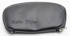 Kenko Filtertasche Filteretui Etui filter bag in Schwarz black für 4x 52mm 52 mm