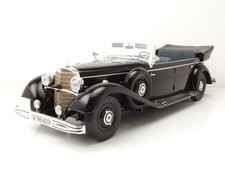 Mercedes 770 Cabrio W150 1938 schwarz Modellauto 1:18 MCG