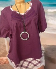 Sheego Shirt Kurzarm Damen Gr