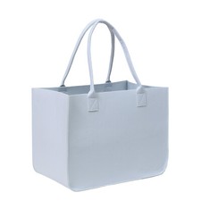 Große Tragetasche Hellgrau