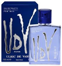 ✅ UDV NIGHT for MEN Eau de Toilette EDT Natural Spray Ulric de Varens 100ml ✅