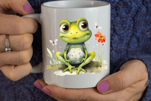 Niedliche frosch tasse - niedliche,