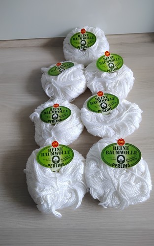 Woll rödel perlina weiß 350g - perlina,