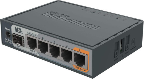 Mikrotik hex router ethernet - hex, s