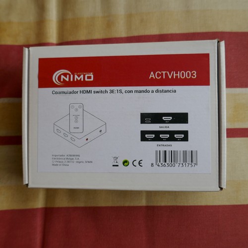 Nimo hdmi umschalter - nimo, 3x