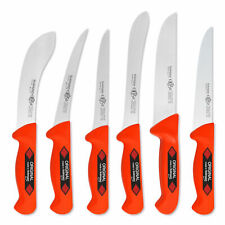 EIKASO Solingen Germany Metzgermesser (rot), Fleischmesser & Schlachtmesser