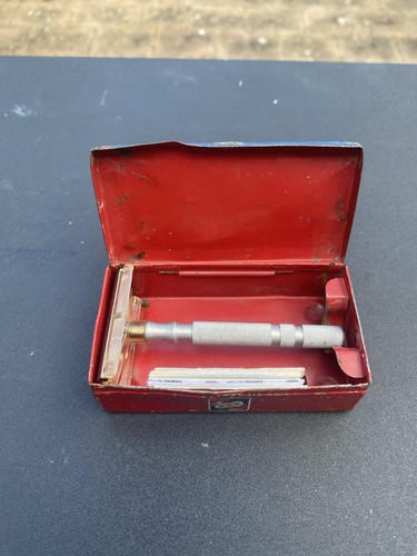 Vintage rotbart rasierhobel - rotbart,