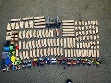 Holzeisenbahn Sammlung über 170 Teile BRIO IKEA & DB