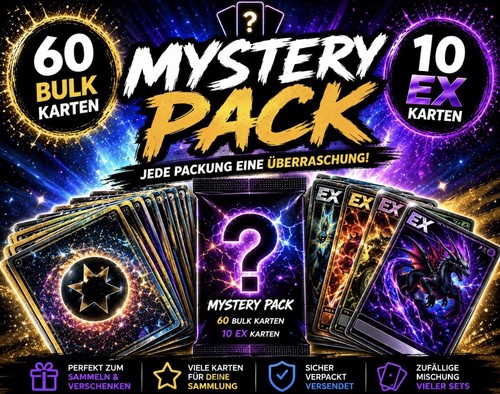 Mystery pokémon pack 60 - mystery,