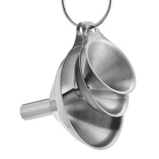 "3 Stück Edelstahl Trichter