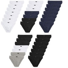 S.OLIVER Herren Slips Change Daily Unterhosen Männer Baumwolle schwarz | 7 Stück