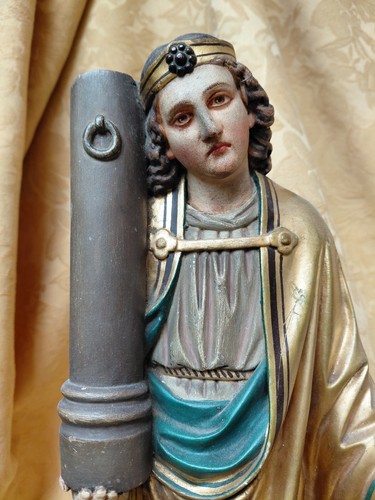 Engel mit arma - arma, holz