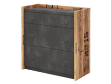 Kommode Fargo 3S FG06 mit 3 Schubladen Sideboard Highboard Schubladenschrank