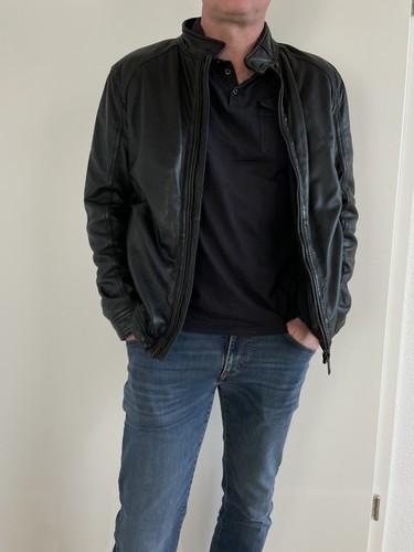 Strellson lederjacke herren - strellson,