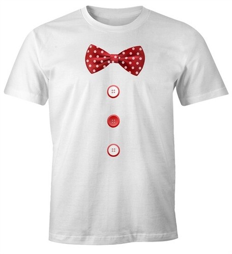 Herren shirt fliege - fliege, knöpfe