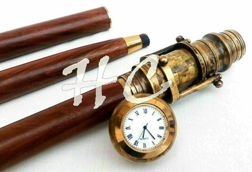 Versteckter holz gehstock - versteckter,