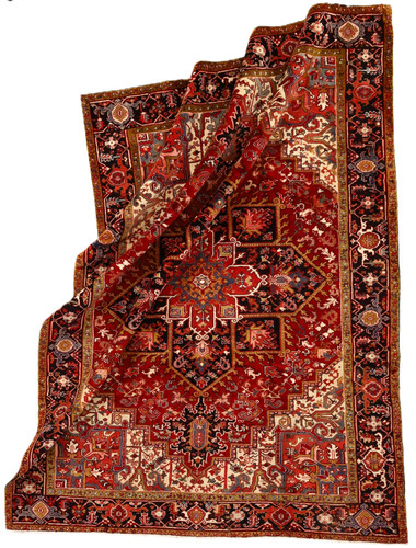 Antiker heriz orientteppich - antiker,