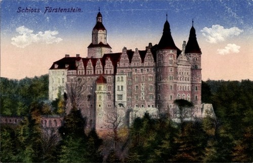Książ fürstenstein - ak,