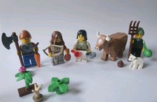 Lego 4x Dorfbewohner, Kuh