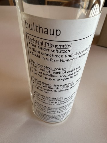 Bulthaup pflegemittel für - pflegemittel,