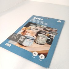 APLI 4128 Pack 10 Blatt Transferpapier T-shirts Spezialbürobedar - Unvollständig