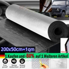 200x50CM Selbstklebend Dämmmatte 10mm Autodämmung KFZ/PKW Motorhaube.Dämmmatte