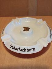 Scharlachberg Meisterbrand Aschenbecher ca 20cm für Sammler Zigaretten Weinbrand