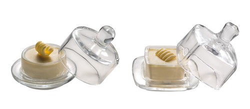 Butterdose mit haube - butterdose,