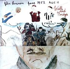 John Lennon - Walls And Bridges GER LP 1974 + Insert (VG+/VG) gimmick cover .