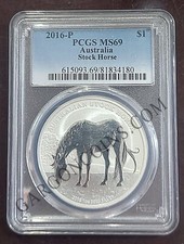 Australien 1 Dollar 2016 Stock