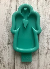 Silikonform Gießform Anhänger Geschenkanhänger „ Engel / Schutzengel „