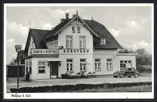 Ansichtskarte Molfsee bei Kiel, Cafe und Hotel Seestern 
