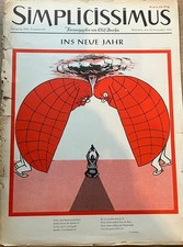 Toll z. 35. o. 70. Geb.: Orig. SIMPLICISSIMUS, Jg. 55, Nr. 53, 31. Dezember 1955